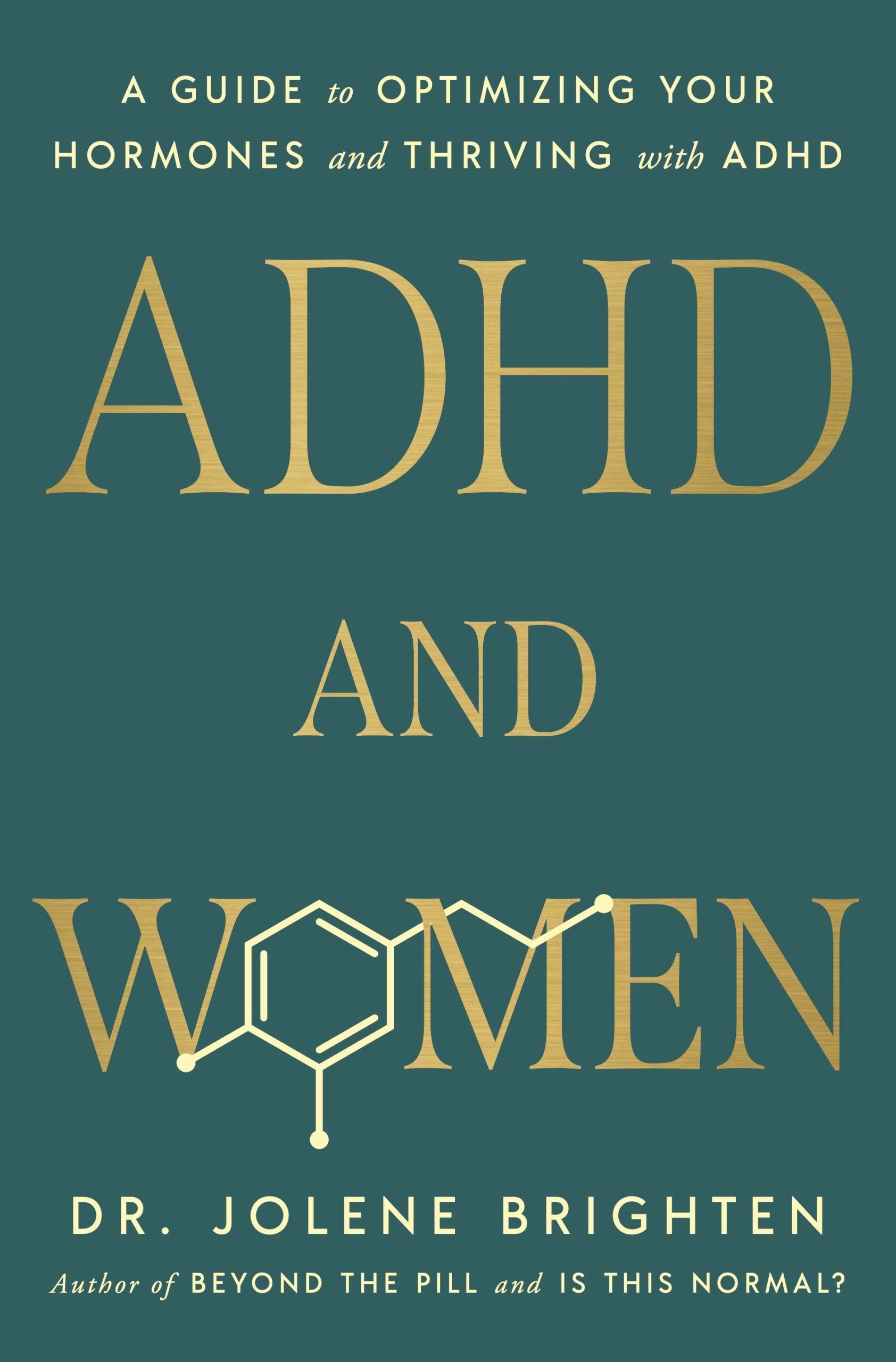 ADHD and Women by Dr. Jolene Brighten — book cover